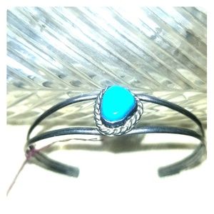 925 Sterling silver and turquoise bracelet